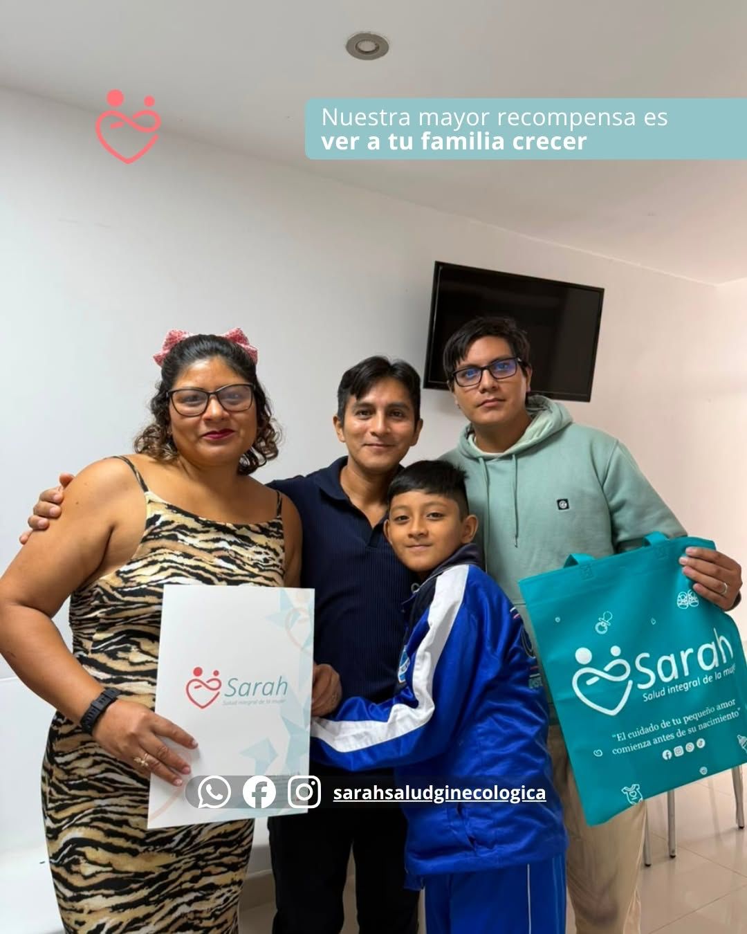 Paciente junto a doctora