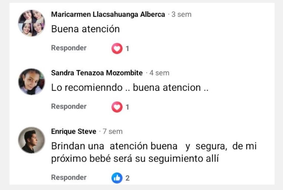 Testimonio de paciente por WhatsApp